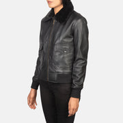 Stella G-1 Bomber in Pelle da Donna – Vista prodotto alternativa 2