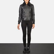 Stella G-1 Bomber in Pelle da Donna – Vista prodotto alternativa 3