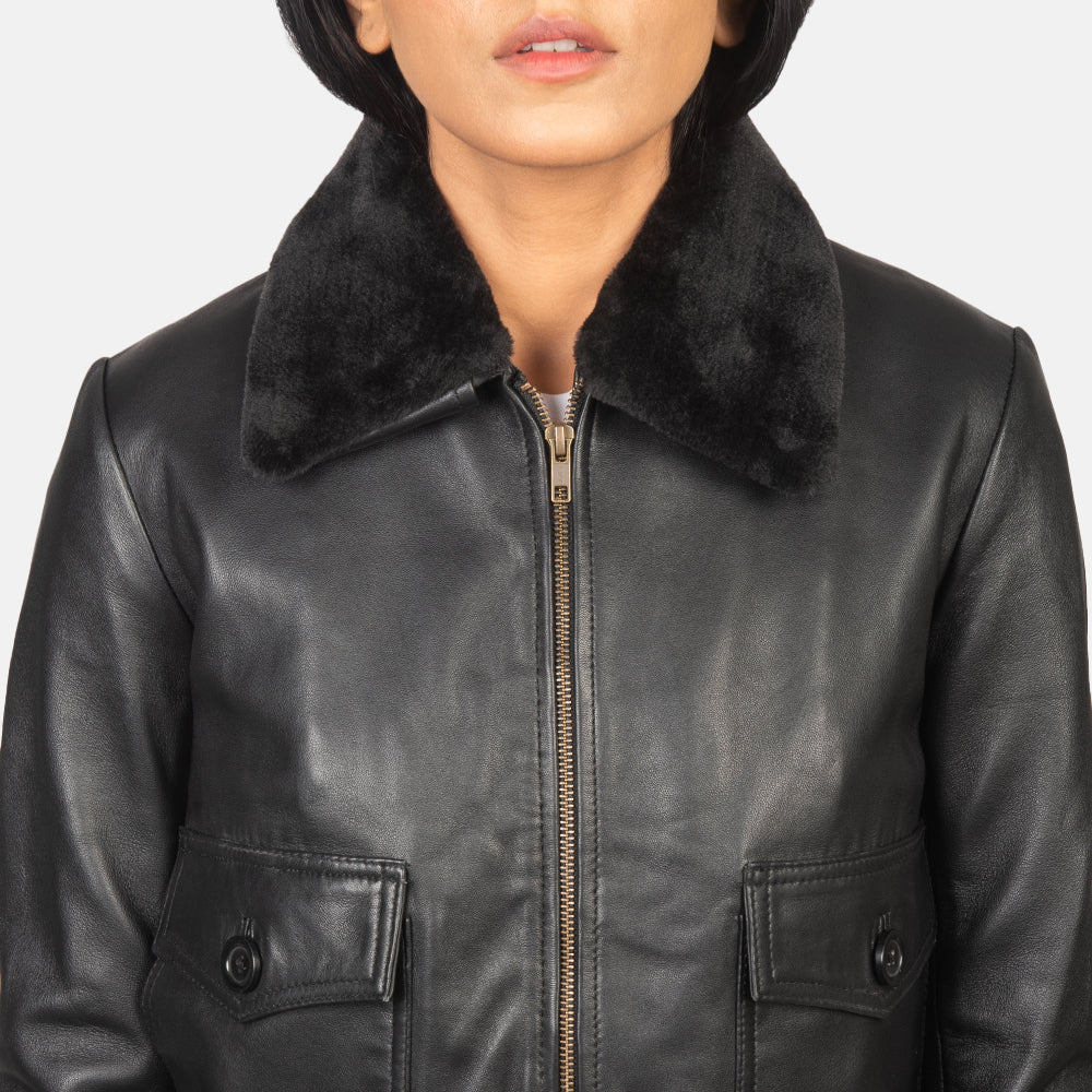 Stella G-1 Bomber in Pelle da Donna – Vista prodotto alternativa 6