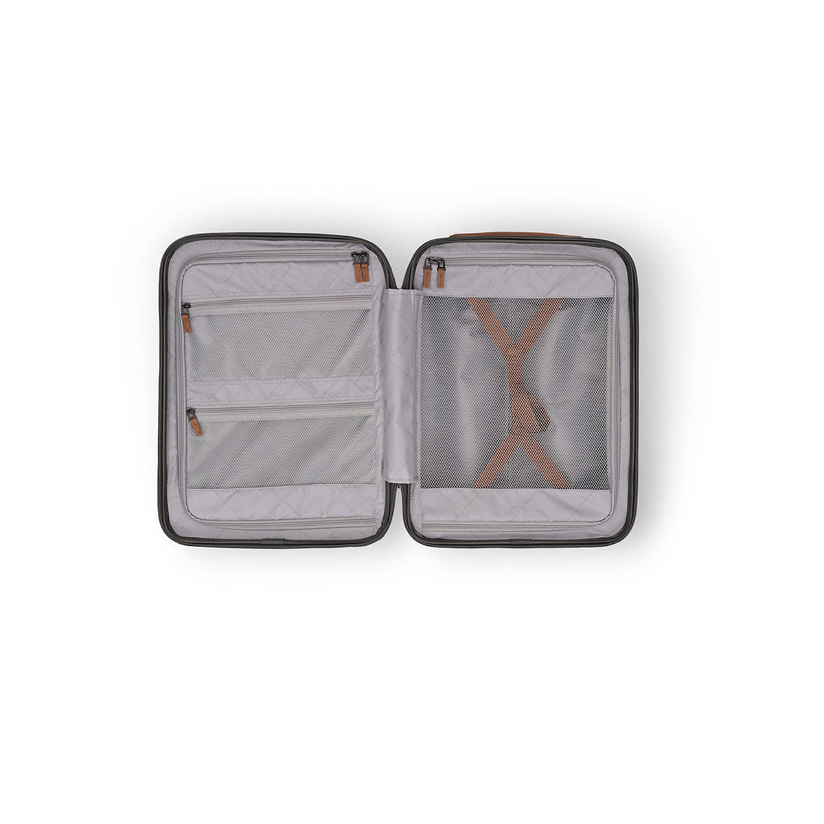 Urban Graphite Suitcase Set Front Pocket Zuna da Donna, detail view 3