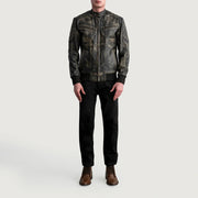 Sven Bomber in Pelle da Uomo – Vista prodotto alternativa 4