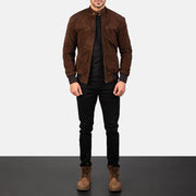 Sven Bomber in Pelle da Uomo – Vista prodotto alternativa 3