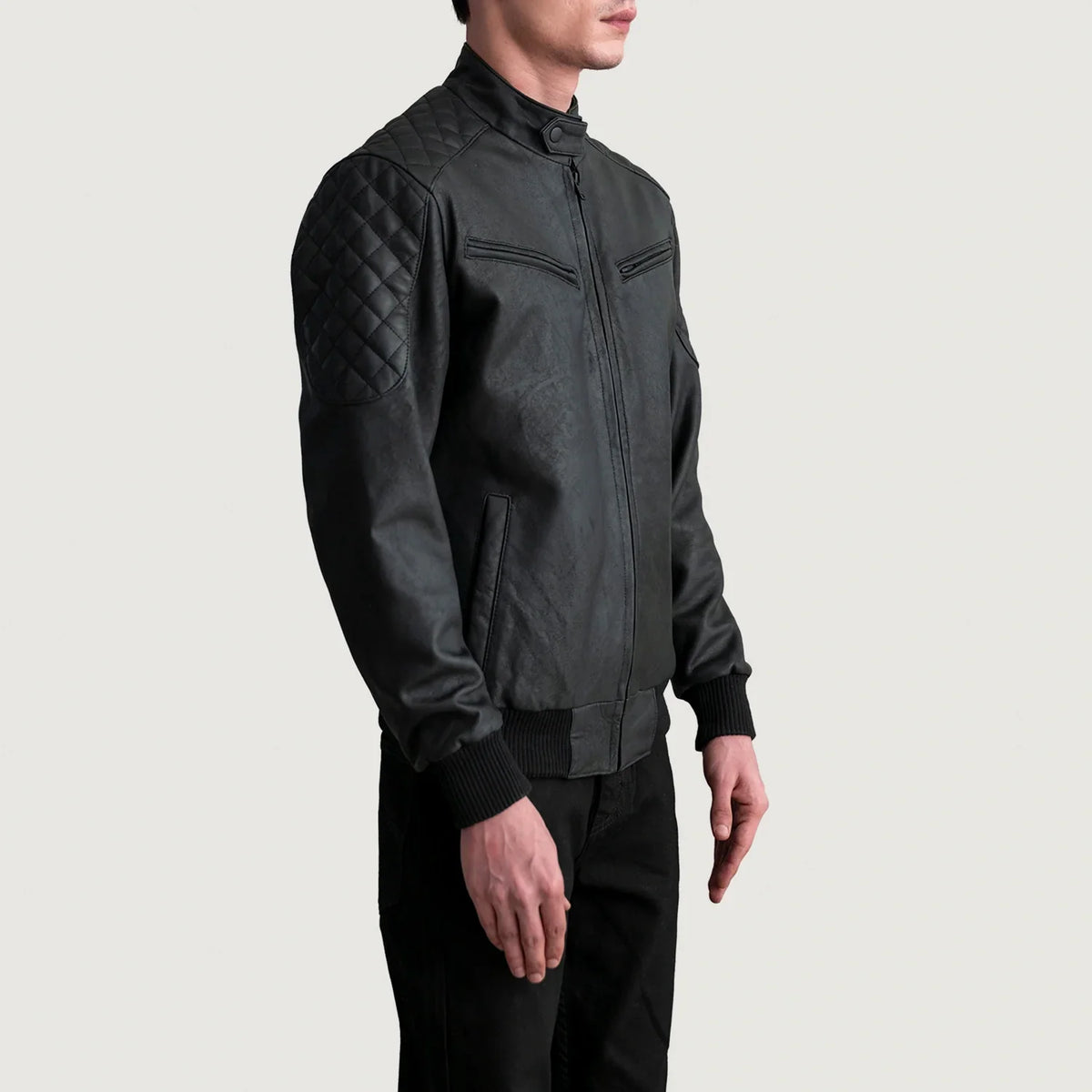 Sven Bomber in Pelle da Uomo – Vista prodotto alternativa 2