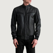 Sven Bomber in Pelle da Uomo – Vista prodotto alternativa 3