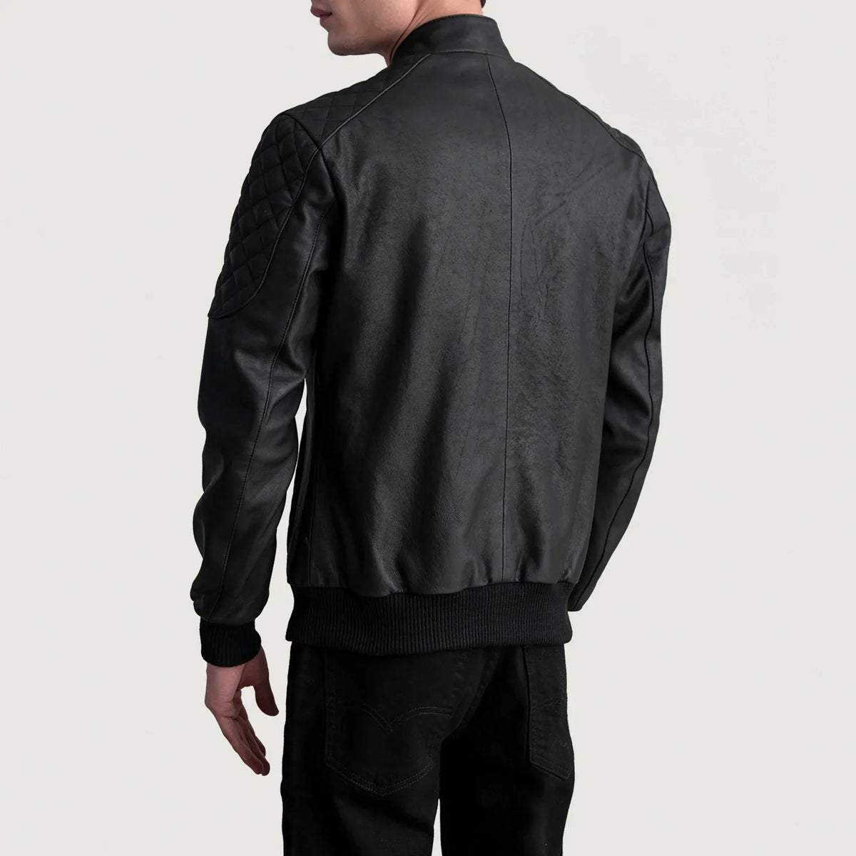 Sven Bomber in Pelle da Uomo – Vista prodotto alternativa 6