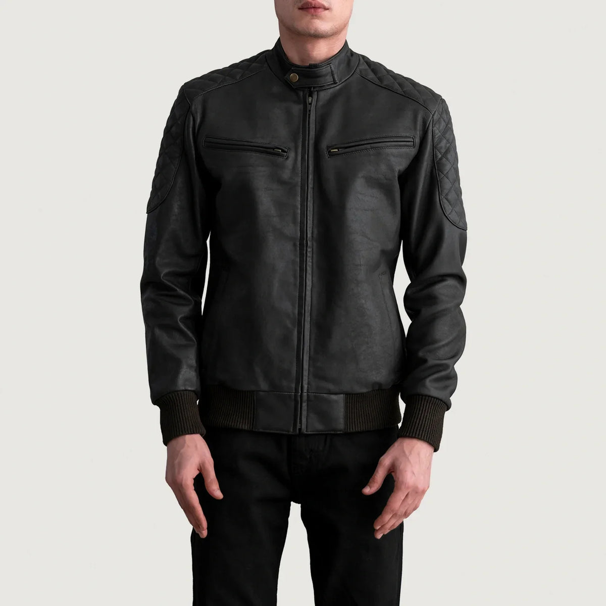 Sven Bomber in Pelle da Uomo – Vista prodotto alternativa 3