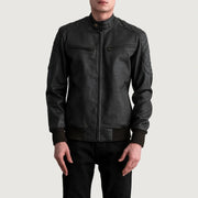 Sven Bomber in Pelle da Uomo – Vista prodotto alternativa 3
