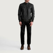 Sven Bomber in Pelle da Uomo – Vista prodotto alternativa 4