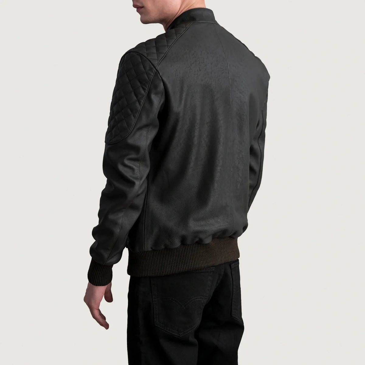 Sven Bomber in Pelle da Uomo – Vista prodotto alternativa 6