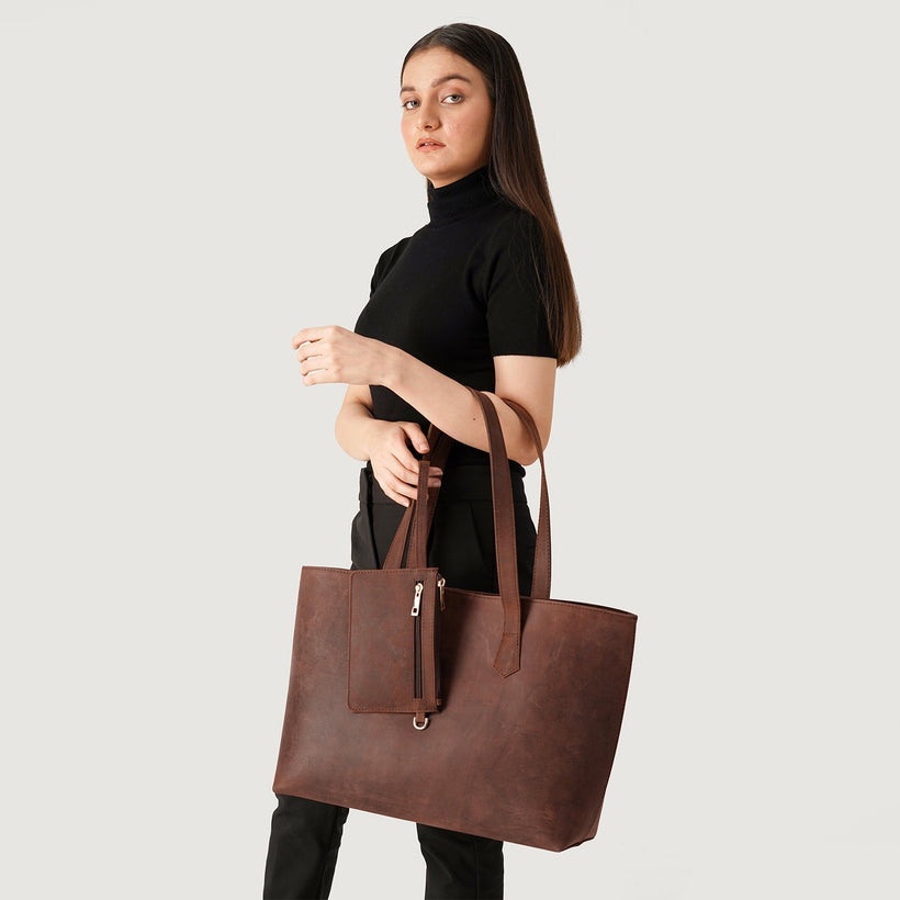 The Bianca Borsa tote in pelle