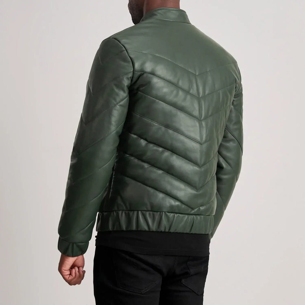 Travis Giacca in Pelle da Uomo – Vista prodotto alternativa 5