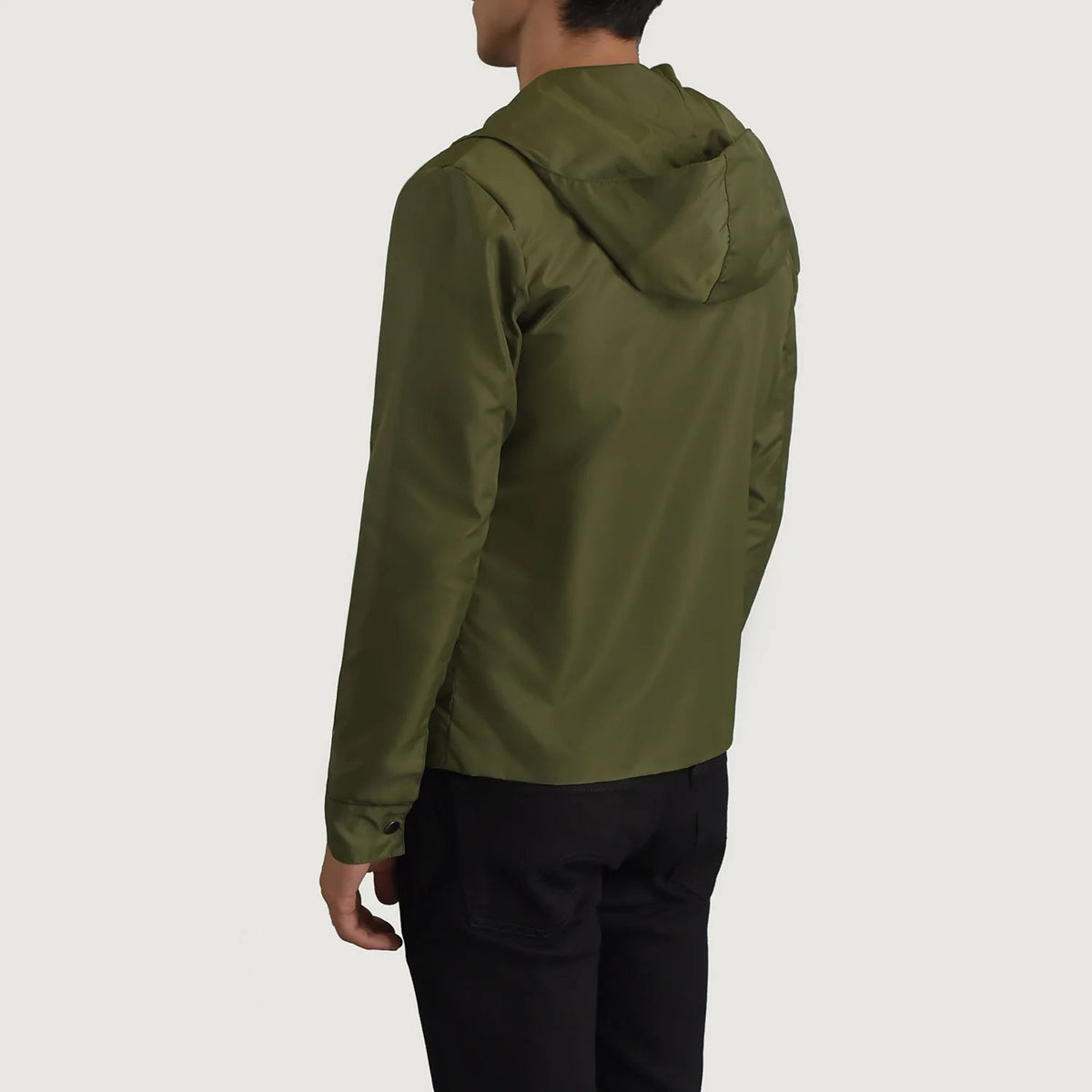 
Authentic Full-Grain Leather Grain Texture & Heavy-Duty Seam Stitching Detail