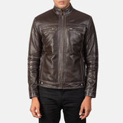 Youngster Giacca Biker in Pelle da Uomo – Vista prodotto alternativa 4