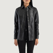 Zenith Shirt Giacca in Pelle da Donna – Vista prodotto alternativa 1