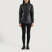 Zenith Shirt Giacca in Pelle da Donna – Vista prodotto alternativa 3