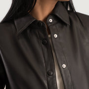 Zenith Shirt Giacca in Pelle da Donna – Vista prodotto alternativa 6