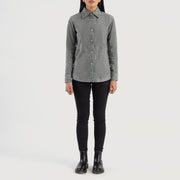Zenith Shirt Giacca in Pelle da Donna – Vista prodotto alternativa 3