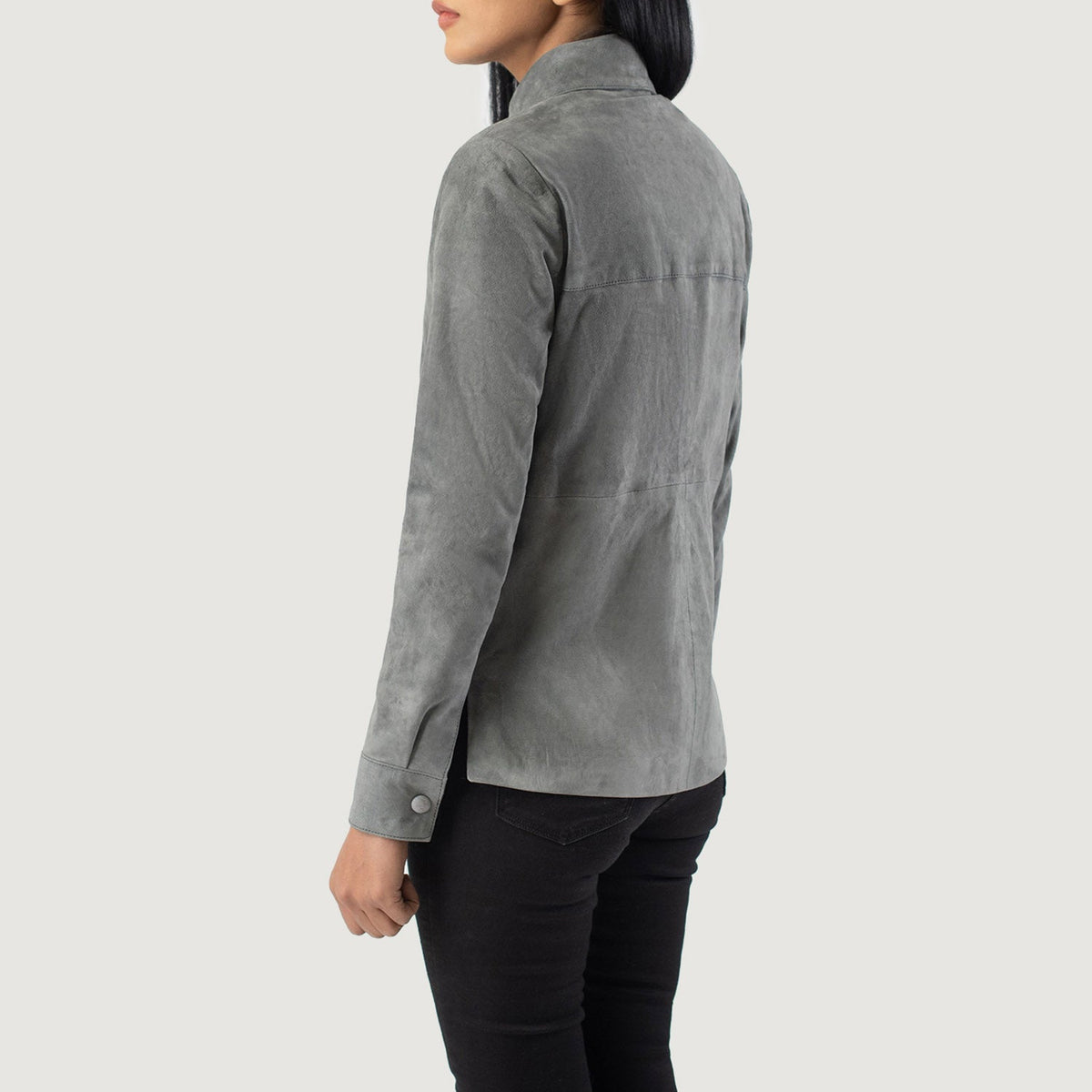 Zenith Shirt Giacca in Pelle da Donna – Vista prodotto alternativa 5