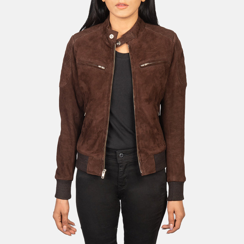 Zenna Bomber in Pelle da Donna